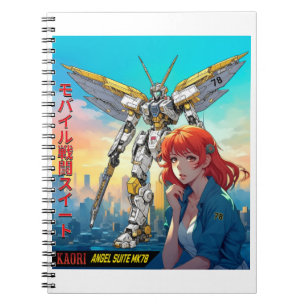 MECHA WARRIOR - KAORI'S ANGEL SUITE MK78  NOTEBOOK
