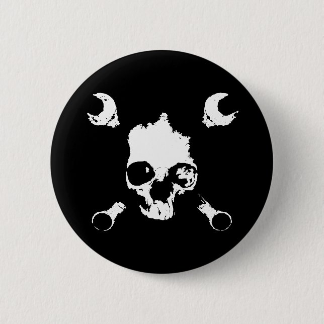 Mechaneer 2 Inch Round Button (Front)