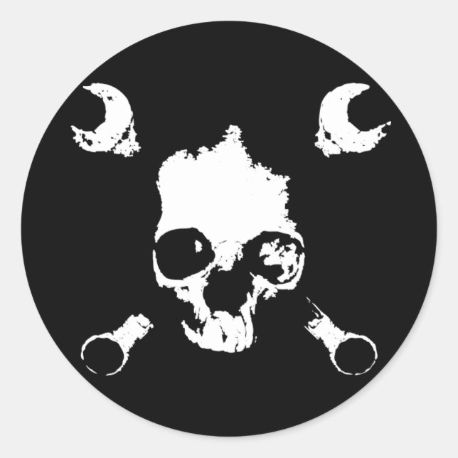 Mechaneer Classic Round Sticker (Front)