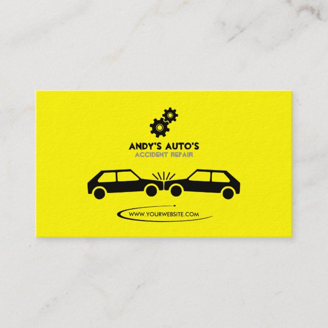 Mechanic/Accident Recovery Business Card v2 (Front)
