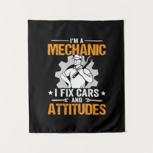 Mechanic Art I Am A Mechanic I Fix Tapestry