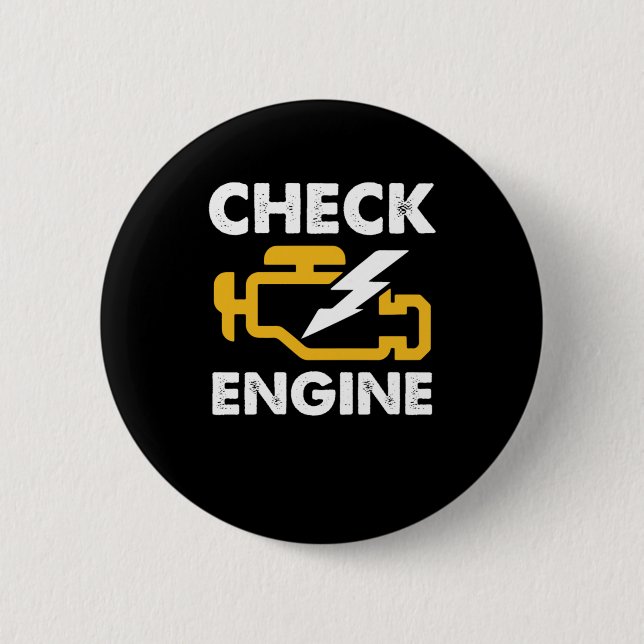 Mechanic Auto Repair Machines Cars Vehicles Gift C 2 Inch Round Button (Front)