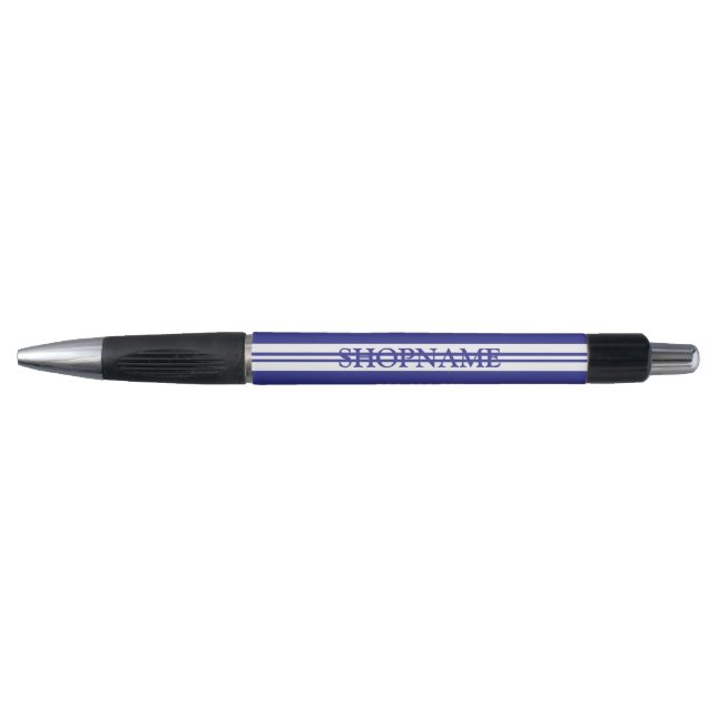 Mechanic/Auto Shop with racing stripes Pen (Front)