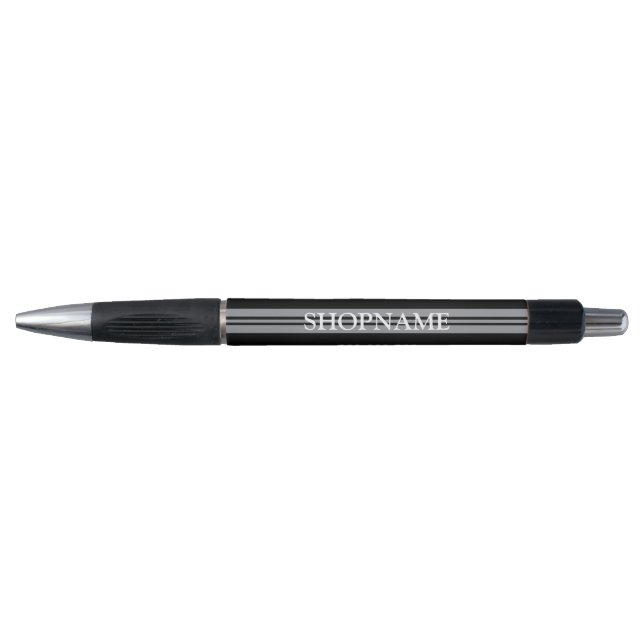 Mechanic/Auto Shop with racing stripes Pen (Front)
