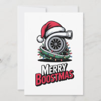 Mechanic Boost Turbo Engine Nitro Santa Lovers