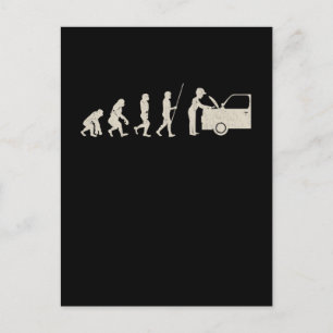 Mechanic Car Tuner Evolution Funny Mechanics Postcard