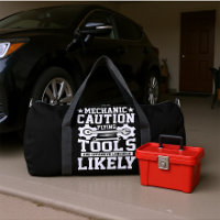 Mechanic Caution Flying Tools