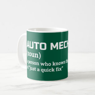 Mechanic Definition Mug – Auto Mechanic Humour