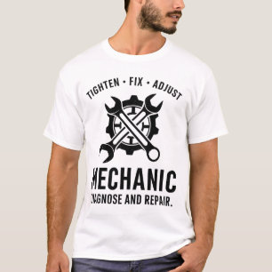 Mechanic Diagnose and Repair Auto Repair Tools T-Shirt