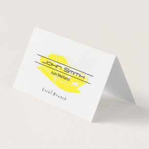 Mechanic   Engineer   Car Logo Business Card