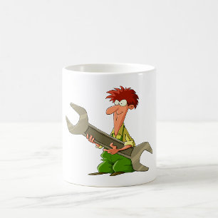 Mechanic Giant Spanner Coffee Mug