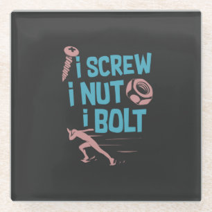 Mechanic Glass Coaster