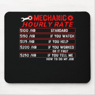 Mechanic Hourly Rate - Mechanical Mouse Pad