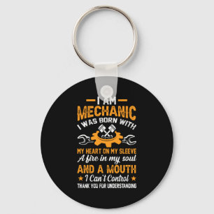 Mechanic I Am Mechanic Keychain