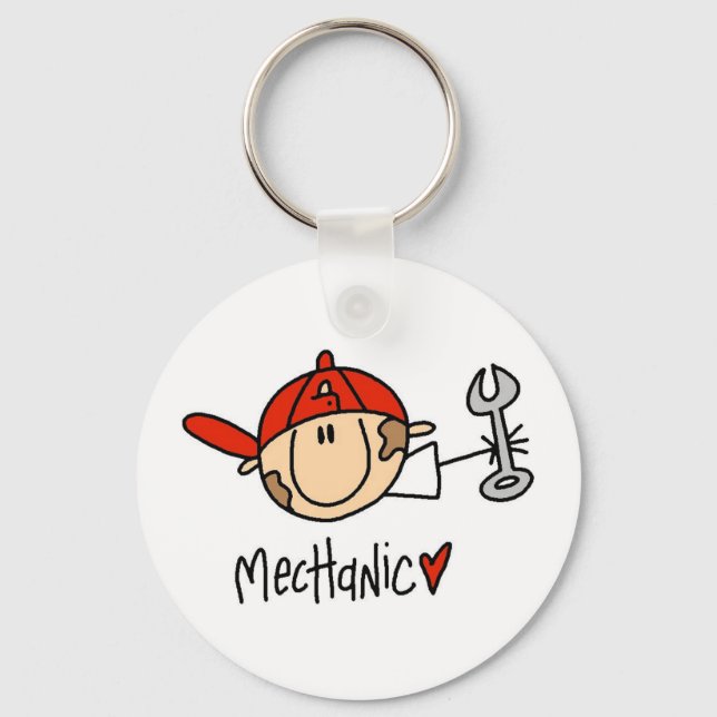 Mechanic Keychain (Front)