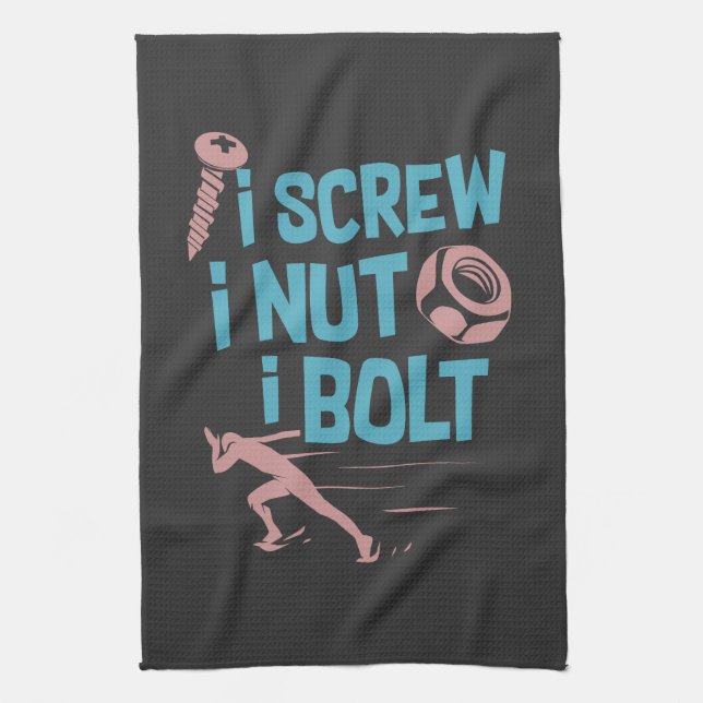 Mechanic Kitchen Towel (Vertical)