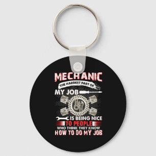 Mechanic Lovers   Mechanic The Hardest Keychain