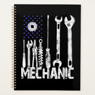 Mechanic Lovers | Mechanic USA Flag Planner