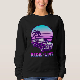 Mechanic Mechanics Vintage Car Retro Gift Idea Sweatshirt