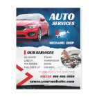 Mechanic Shop Auto Services Flyer