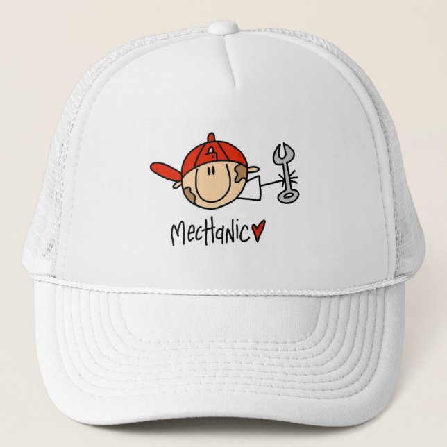 Mechanic Trucker Hat (Front)
