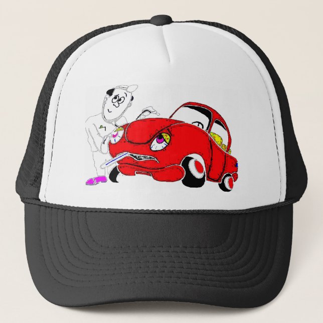 MECHANIC TRUCKER HAT (Front)