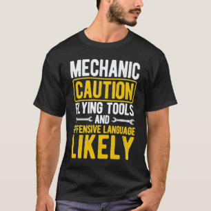 Mechanic Tuning Tuner Car Car Guy Fast Car T-Shirt