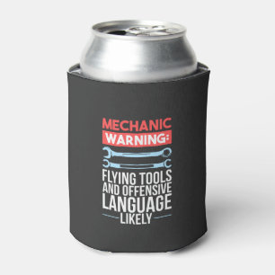 Mechanic - Warning Can Cooler