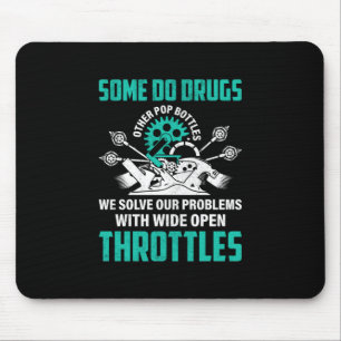 Mechanic We Solve Our Problems Mouse Pad
