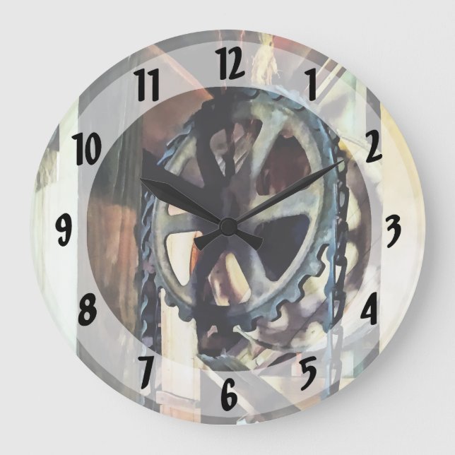 Mechanical Advantage Large Clock (Front)
