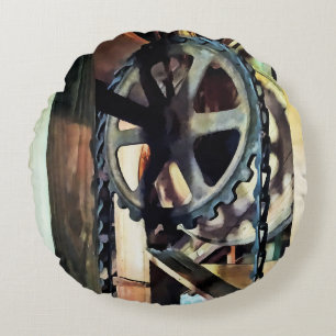 Mechanical Advantage Round Pillow