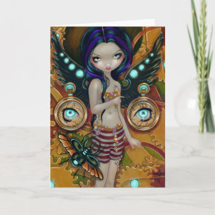 "Mechanical Angel III" Greeting Card