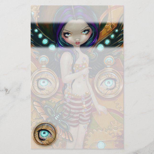 "Mechanical Angel III" Stationery (Front)