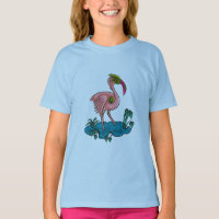 Mechanical Bird, Pink Flamingo Mecha Robot
