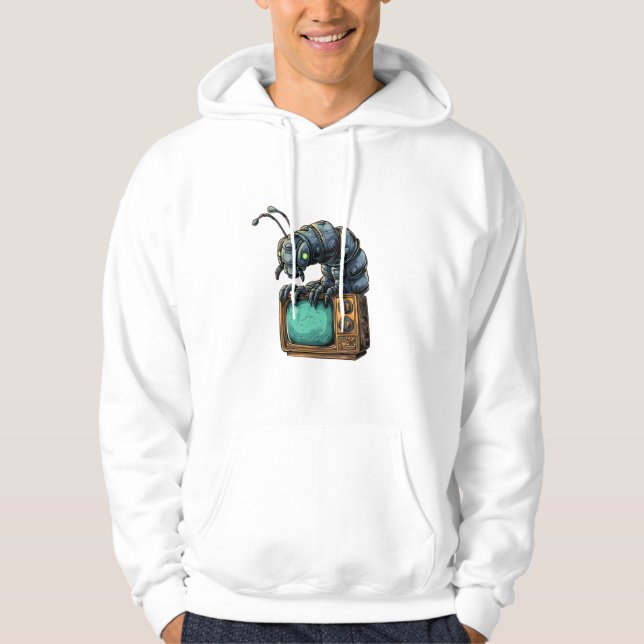 Mechanical Bug Vintage TV Hoodie (Front)
