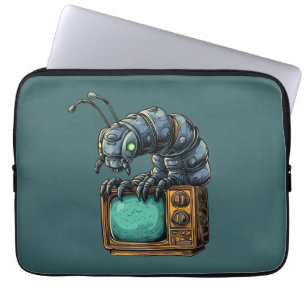 Mechanical Bug Vintage TV Laptop Sleeve