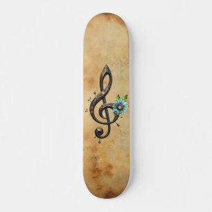 Mechanical  clef  skateboard