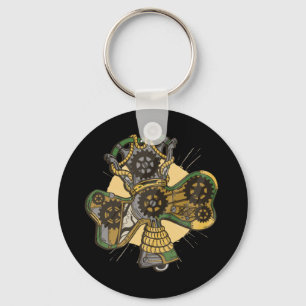 Mechanical Cross - Steampunk Style Keychain