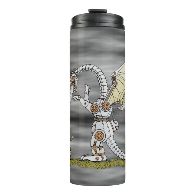 Mechanical Dragon Thermal Tumbler (Front)