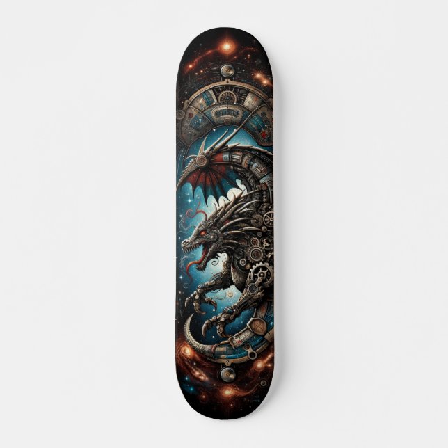 Mechanical Drake Skateboard (Front)