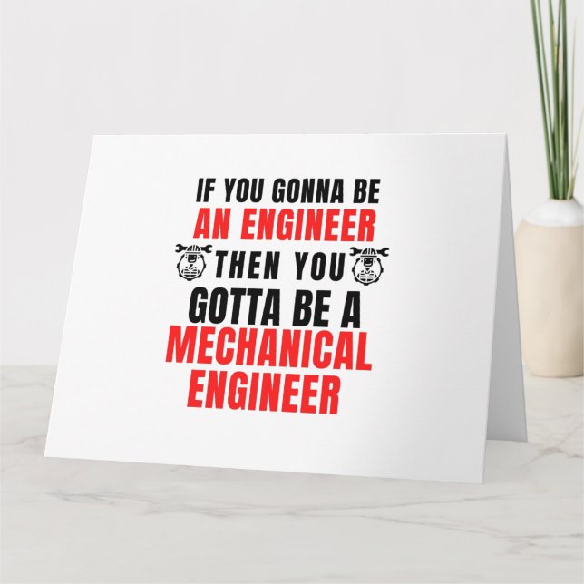 MECHANICAL ENGINEER CARD (Front)