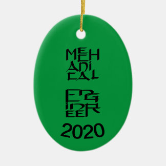 Mechanical Engineer Character Ceramic Ornament