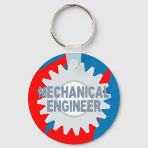 Mechanical Engineer Colour Block Keychain