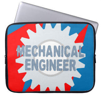 Mechanical Engineer Colour Block Laptop Sleeve