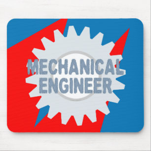 Mechanical Engineer Colour Block Mouse Pad