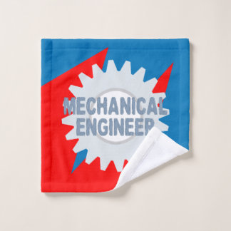 Mechanical Engineer Colour Block Wash Cloth