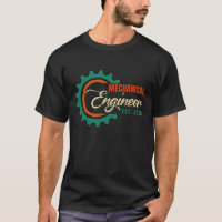 Mechanical Engineer Est 2026 Retro Vintage Graduat