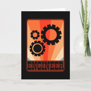 Mechanical Engineer Funny Engineering Graduation Card