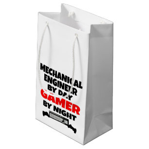Mechanical Engineer Gamer Small Gift Bag