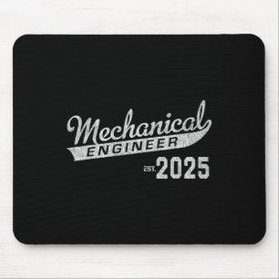 Mechanical Engineer Graduation 2025  Mouse Pad